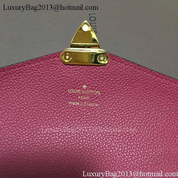 Louis Vuitton Monogram Canvas PALLAS WALLET M58413 Purple Louis Vuitton Monogram Canvas PALLAS WALLET M58413 Purple