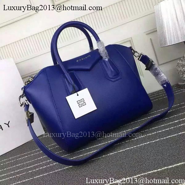 Givenchy Antigona Bag Calfskin Leather G66552 Blue Givenchy Antigona Bag Calfskin Leather G66552 Blue