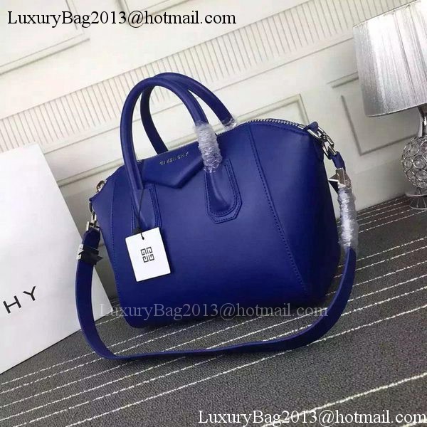 Givenchy Antigona Bag Calfskin Leather G66552 Blue Givenchy Antigona Bag Calfskin Leather G66552 Blue