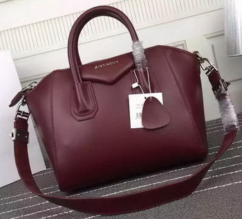 Givenchy Antigona Bag Calfskin Leather G66552 Burgundy Givenchy Antigona Bag Calfskin Leather G66552 Burgundy