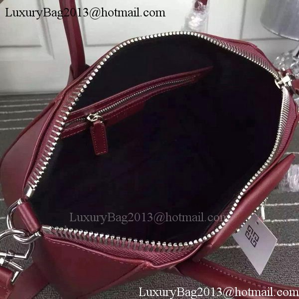 Givenchy Antigona Bag Calfskin Leather G66552 Burgundy Givenchy Antigona Bag Calfskin Leather G66552 Burgundy