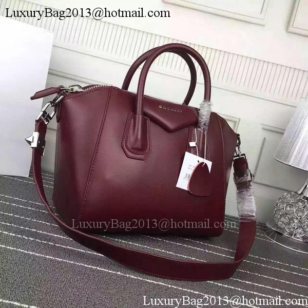 Givenchy Antigona Bag Calfskin Leather G66552 Burgundy Givenchy Antigona Bag Calfskin Leather G66552 Burgundy
