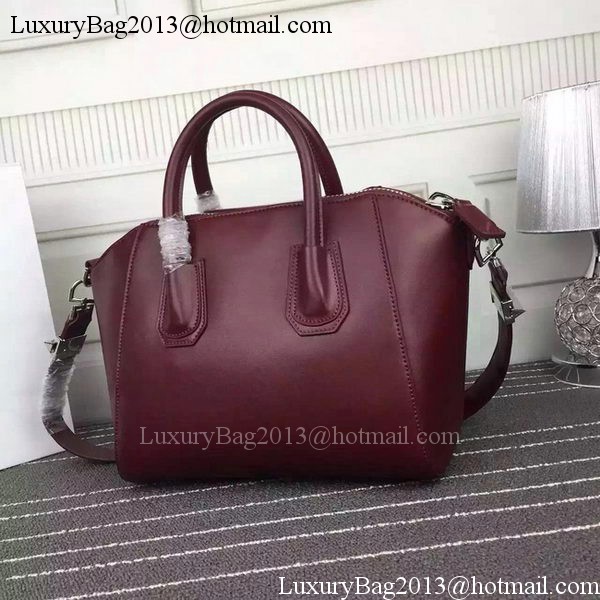 Givenchy Antigona Bag Calfskin Leather G66552 Burgundy Givenchy Antigona Bag Calfskin Leather G66552 Burgundy