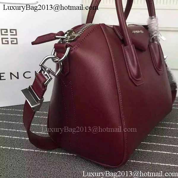 Givenchy Antigona Bag Calfskin Leather G66552 Burgundy Givenchy Antigona Bag Calfskin Leather G66552 Burgundy