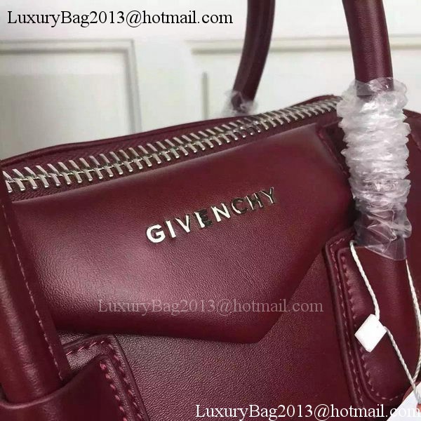 Givenchy Antigona Bag Calfskin Leather G66552 Burgundy Givenchy Antigona Bag Calfskin Leather G66552 Burgundy