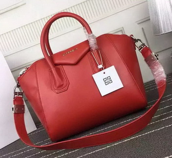 Givenchy Antigona Bag Calfskin Leather G66552 Red Givenchy Antigona Bag Calfskin Leather G66552 Red