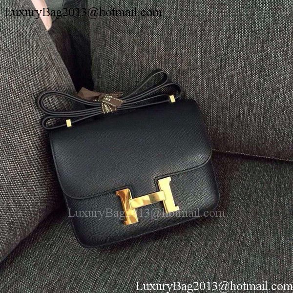 Hermes Constance Bag Calfskin Leather H9999 Black Hermes Constance Bag Calfskin Leather H9999 Black