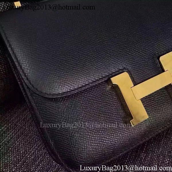 Hermes Constance Bag Calfskin Leather H9999 Black Hermes Constance Bag Calfskin Leather H9999 Black