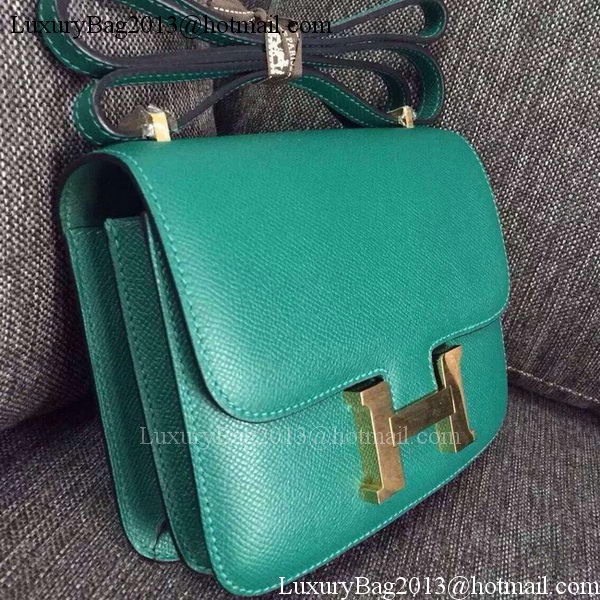 Hermes Constance Bag Calfskin Leather H9999 Green Hermes Constance Bag Calfskin Leather H9999 Green