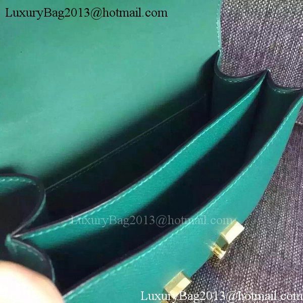 Hermes Constance Bag Calfskin Leather H9999 Green Hermes Constance Bag Calfskin Leather H9999 Green