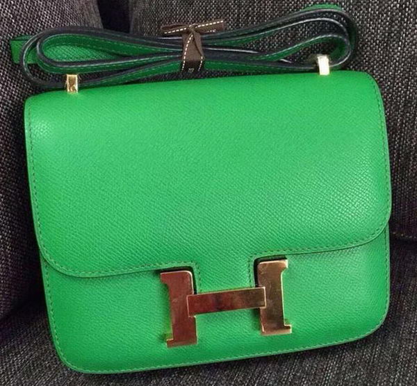 Hermes Constance Bag Calfskin Leather H9999 Light Green Hermes Constance Bag Calfskin Leather H9999 Light Green