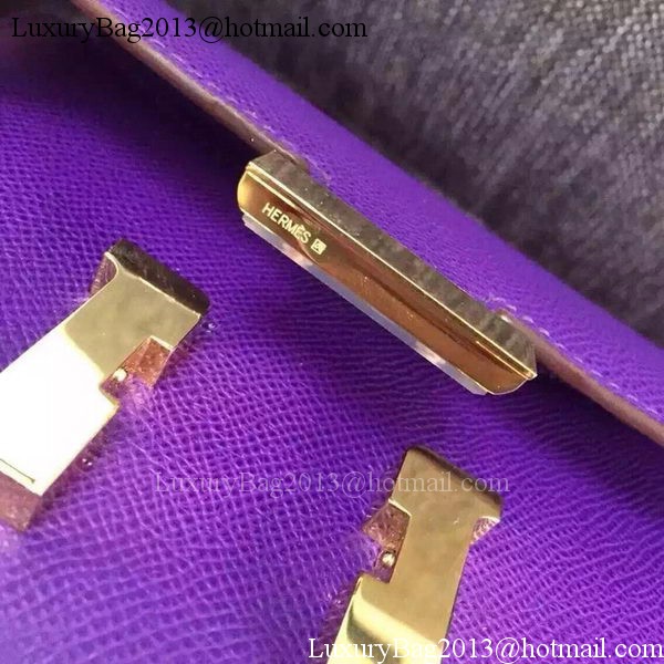 Hermes Constance Bag Calfskin Leather H9999 Violet Hermes Constance Bag Calfskin Leather H9999 Violet