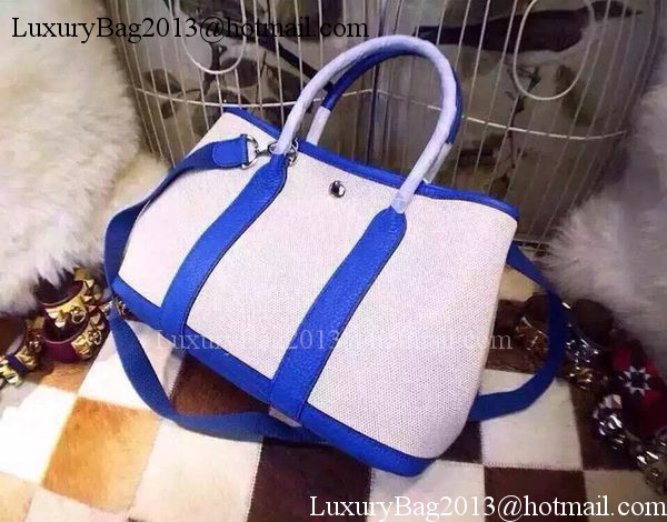 Hermes Garden Party 36cm Tote Bags Canvas HGP1927 Blue Hermes Garden Party 36cm Tote Bags Canvas HGP1927 Blue