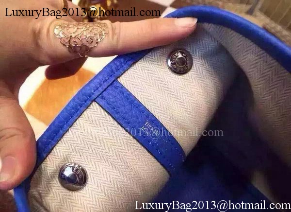 Hermes Garden Party 36cm Tote Bags Canvas HGP1927 Blue Hermes Garden Party 36cm Tote Bags Canvas HGP1927 Blue