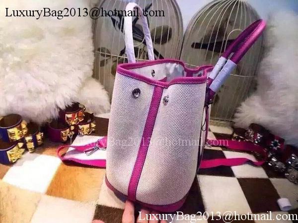 Hermes Garden Party 36cm Tote Bags Canvas HGP1927 Rose Hermes Garden Party 36cm Tote Bags Canvas HGP1927 Rose