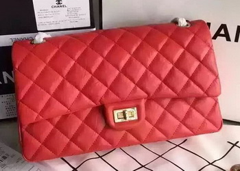 Chanel Classic Flap Bag Red Original Leather CHA8575 Gold Chanel Classic Flap Bag Red Original Leather CHA8575 Gold