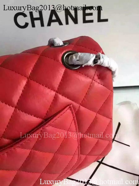 Chanel Classic Flap Bag Red Original Leather CHA8575 Silver Chanel Classic Flap Bag Red Original Leather CHA8575 Silver