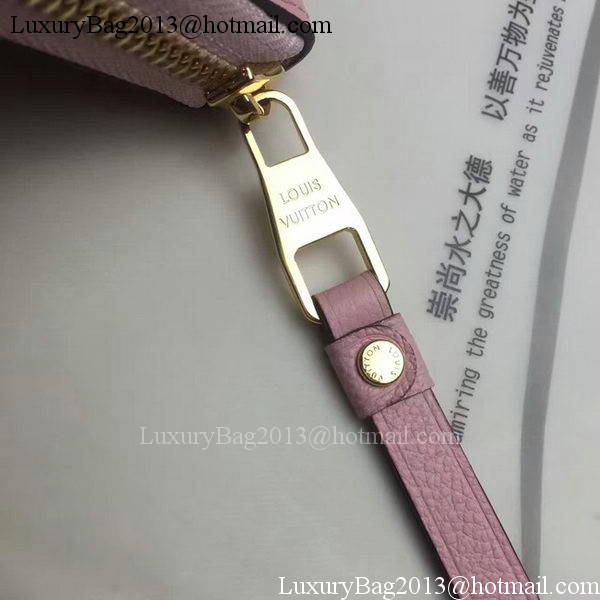 Louis Vuitton Monogram Empreinte ZIPPY WALLET M60571 Pink Louis Vuitton Monogram Empreinte ZIPPY WALLET M60571 Pink