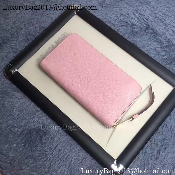Louis Vuitton Monogram Empreinte ZIPPY WALLET M60571 Pink Louis Vuitton Monogram Empreinte ZIPPY WALLET M60571 Pink