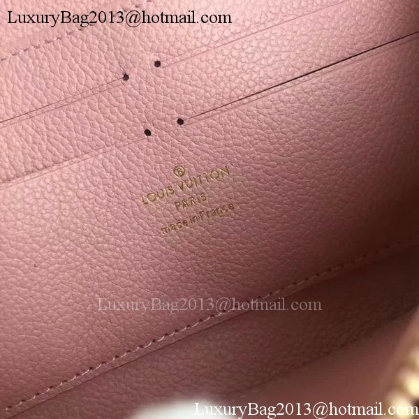 Louis Vuitton Monogram Empreinte ZIPPY WALLET M60571 Pink Louis Vuitton Monogram Empreinte ZIPPY WALLET M60571 Pink