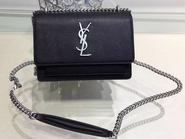 Yves Saint Laurent Cross-body Shoulder Bag Y13927 Black Yves Saint Laurent Cross-body Shoulder Bag Y13927 Black