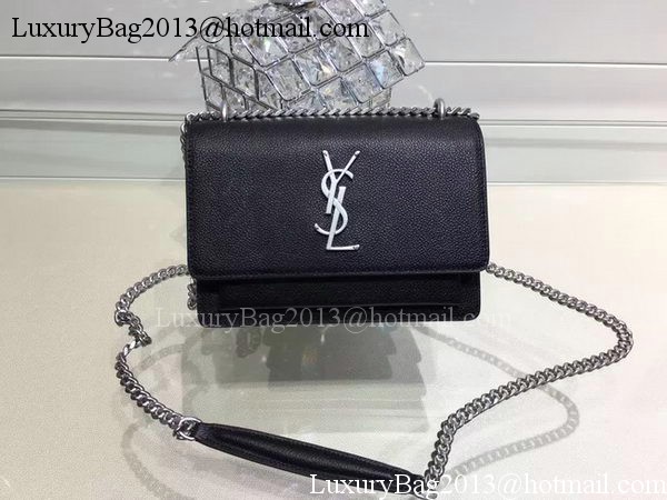 Yves Saint Laurent Cross-body Shoulder Bag Y13927 Black Yves Saint Laurent Cross-body Shoulder Bag Y13927 Black