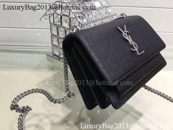 Yves Saint Laurent Cross-body Shoulder Bag Y13927 Black Yves Saint Laurent Cross-body Shoulder Bag Y13927 Black