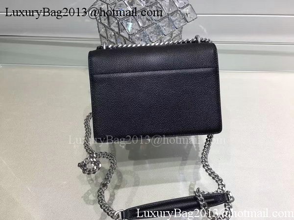 Yves Saint Laurent Cross-body Shoulder Bag Y13927 Black Yves Saint Laurent Cross-body Shoulder Bag Y13927 Black