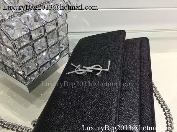 Yves Saint Laurent Cross-body Shoulder Bag Y13927 Black Yves Saint Laurent Cross-body Shoulder Bag Y13927 Black