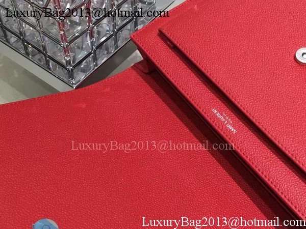 Yves Saint Laurent Cross-body Shoulder Bag Y13927 Red Yves Saint Laurent Cross-body Shoulder Bag Y13927 Red