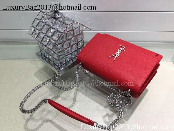 Yves Saint Laurent Cross-body Shoulder Bag Y13927 Red Yves Saint Laurent Cross-body Shoulder Bag Y13927 Red