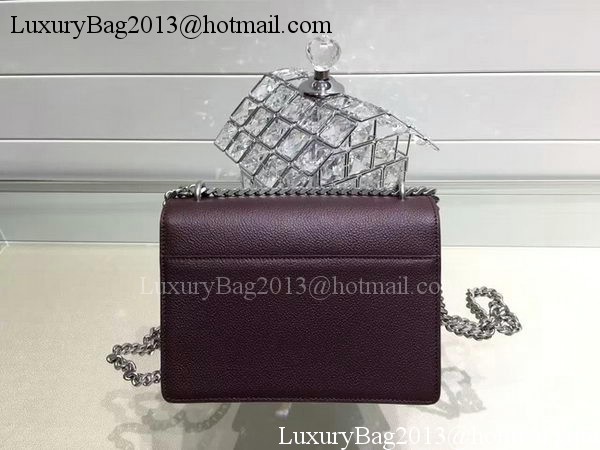 Yves Saint Laurent Cross-body Shoulder Bag Y13928 Purple Yves Saint Laurent Cross-body Shoulder Bag Y13928 Purple
