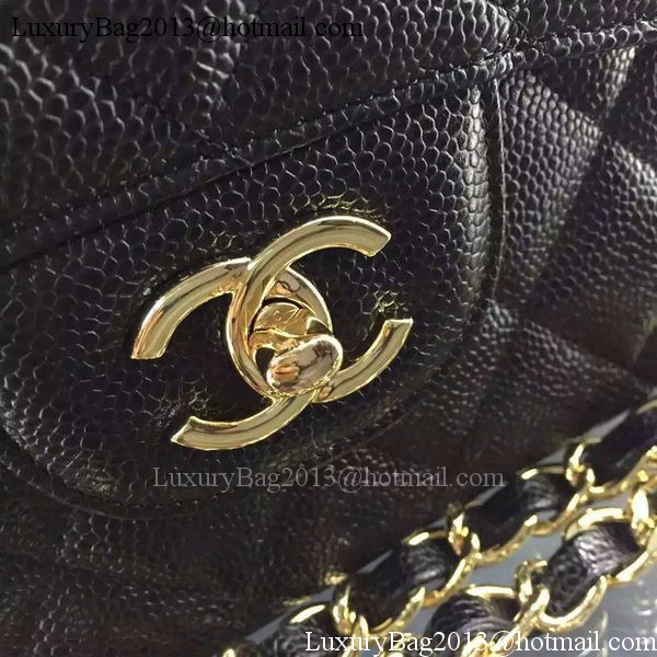 Chanel Classic Flap Bag Original Cannage Patterns A1119 Black Chanel Classic Flap Bag Original Cannage Patterns A1119 Black