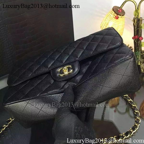 Chanel Classic Flap Bag Original Cannage Patterns A1119 Black Chanel Classic Flap Bag Original Cannage Patterns A1119 Black
