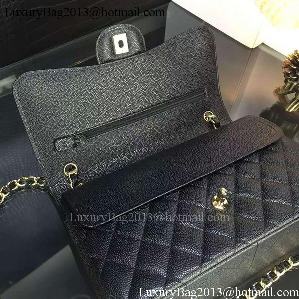 Chanel Classic Flap Bag Original Cannage Patterns A1119 Black Chanel Classic Flap Bag Original Cannage Patterns A1119 Black