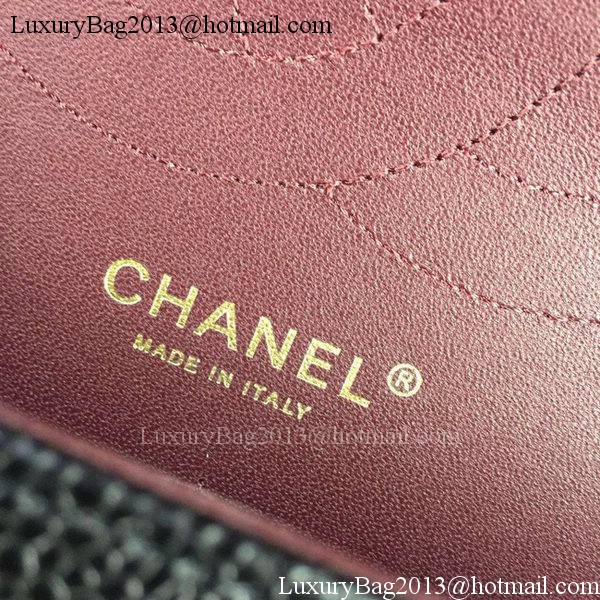 Chanel Classic Flap Bag Original Cannage Patterns A1119 Black Chanel Classic Flap Bag Original Cannage Patterns A1119 Black