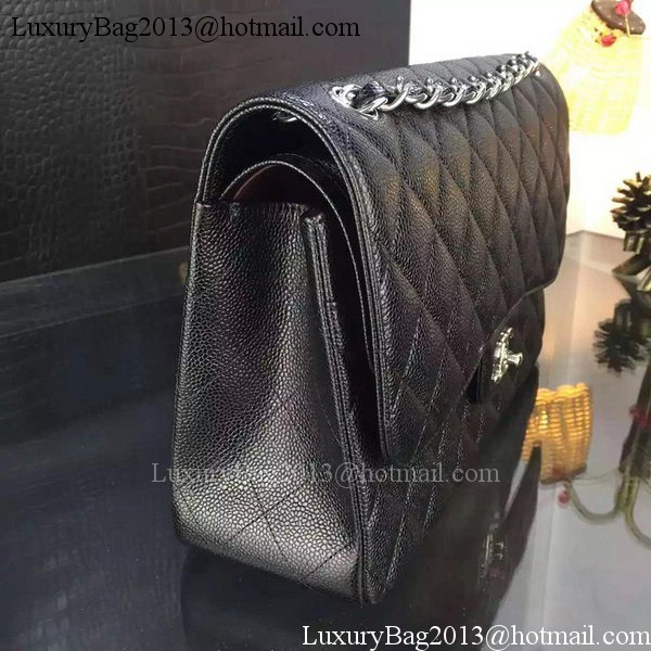 Chanel Classic Flap Bag Original Cannage Patterns A1119 Black Chanel Classic Flap Bag Original Cannage Patterns A1119 Black