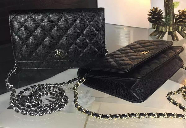 Chanel mini Flap Bag Cannage Pattern A8373 Black Chanel mini Flap Bag Cannage Pattern A8373 Black