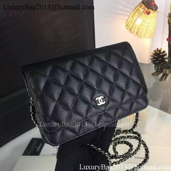 Chanel mini Flap Bag Cannage Pattern A8373 Black Chanel mini Flap Bag Cannage Pattern A8373 Black