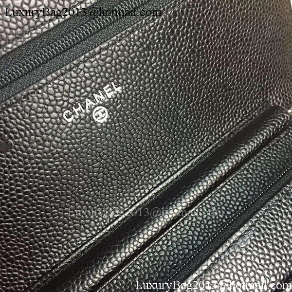 Chanel mini Flap Bag Cannage Pattern A8373 Black Chanel mini Flap Bag Cannage Pattern A8373 Black