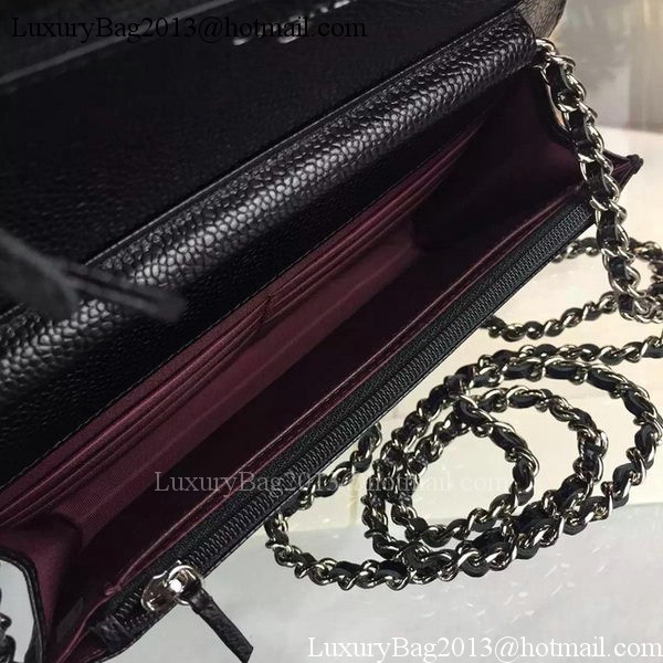 Chanel mini Flap Bag Cannage Pattern A8373 Black Chanel mini Flap Bag Cannage Pattern A8373 Black