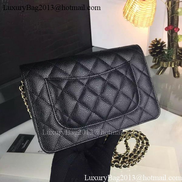 Chanel mini Flap Bag Cannage Pattern A8373 Black Chanel mini Flap Bag Cannage Pattern A8373 Black