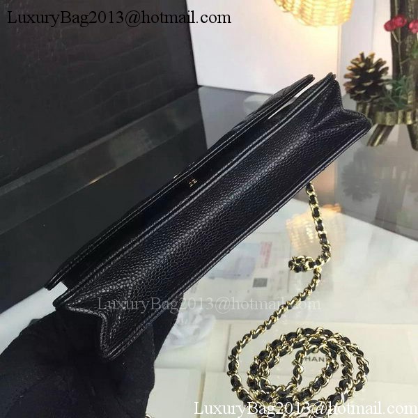 Chanel mini Flap Bag Cannage Pattern A8373 Black Chanel mini Flap Bag Cannage Pattern A8373 Black