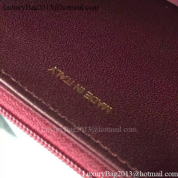 Chanel mini Flap Bag Cannage Pattern A8373 Burgundy Chanel mini Flap Bag Cannage Pattern A8373 Burgundy