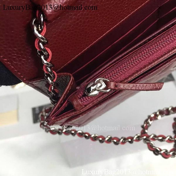Chanel mini Flap Bag Cannage Pattern A8373 Burgundy Chanel mini Flap Bag Cannage Pattern A8373 Burgundy