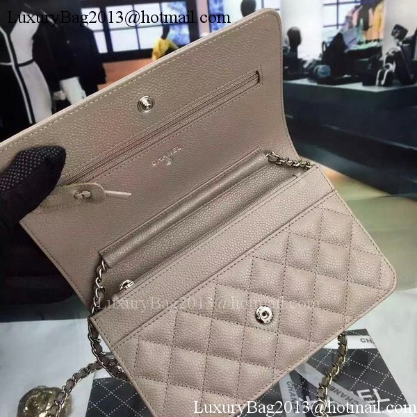 Chanel mini Flap Bag Cannage Pattern A8373 Grey Chanel mini Flap Bag Cannage Pattern A8373 Grey