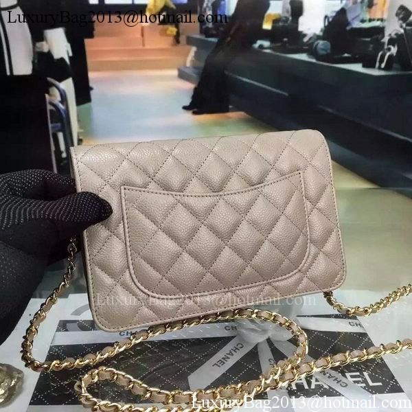 Chanel mini Flap Bag Cannage Pattern A8373 Grey Chanel mini Flap Bag Cannage Pattern A8373 Grey