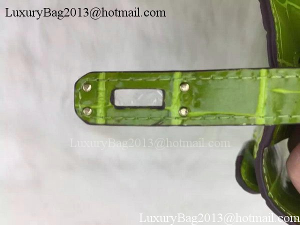 Hermes MINI Kelly 22cm Tote Bag Croco Leather KL22 Cyan Hermes MINI Kelly 22cm Tote Bag Croco Leather KL22 Cyan