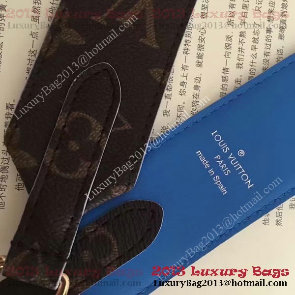 Louis Vuitton Monogram Canvas BANDOULIERE MONOGRAM J02286 Blue Louis Vuitton Monogram Canvas BANDOULIERE MONOGRAM J02286 Blue