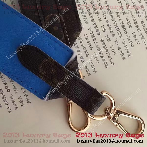 Louis Vuitton Monogram Canvas BANDOULIERE MONOGRAM J02286 Blue Louis Vuitton Monogram Canvas BANDOULIERE MONOGRAM J02286 Blue
